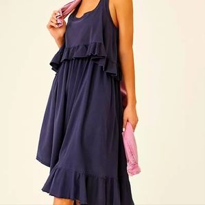 Anthropologie Navy, Tiered dress, size 1X